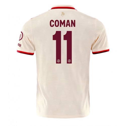 Fotbalové Dres Bayern Munich Kingsley Coman #11 Alternativní 2024-25 Krátký Rukáv